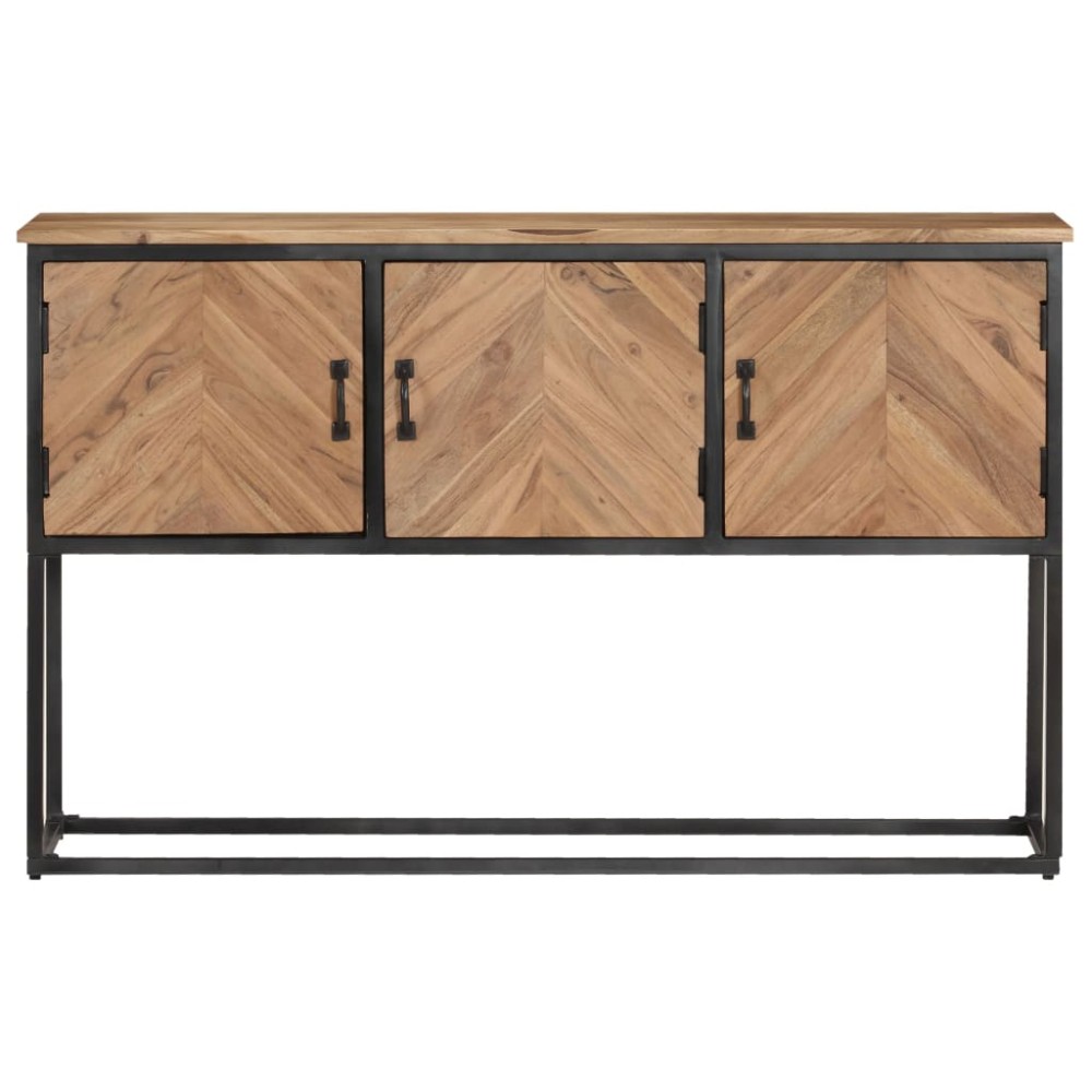 vidaXL Servantă, 120 x 30 x 75 cm, lemn masiv de acacia