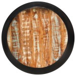 vidaXL Măsuță de cafea, negru, 68x68x30 cm, lemn masiv reciclat vidaXL Măsuță de cafea, negru, 68x68x30 cm, lemn masiv reciclat