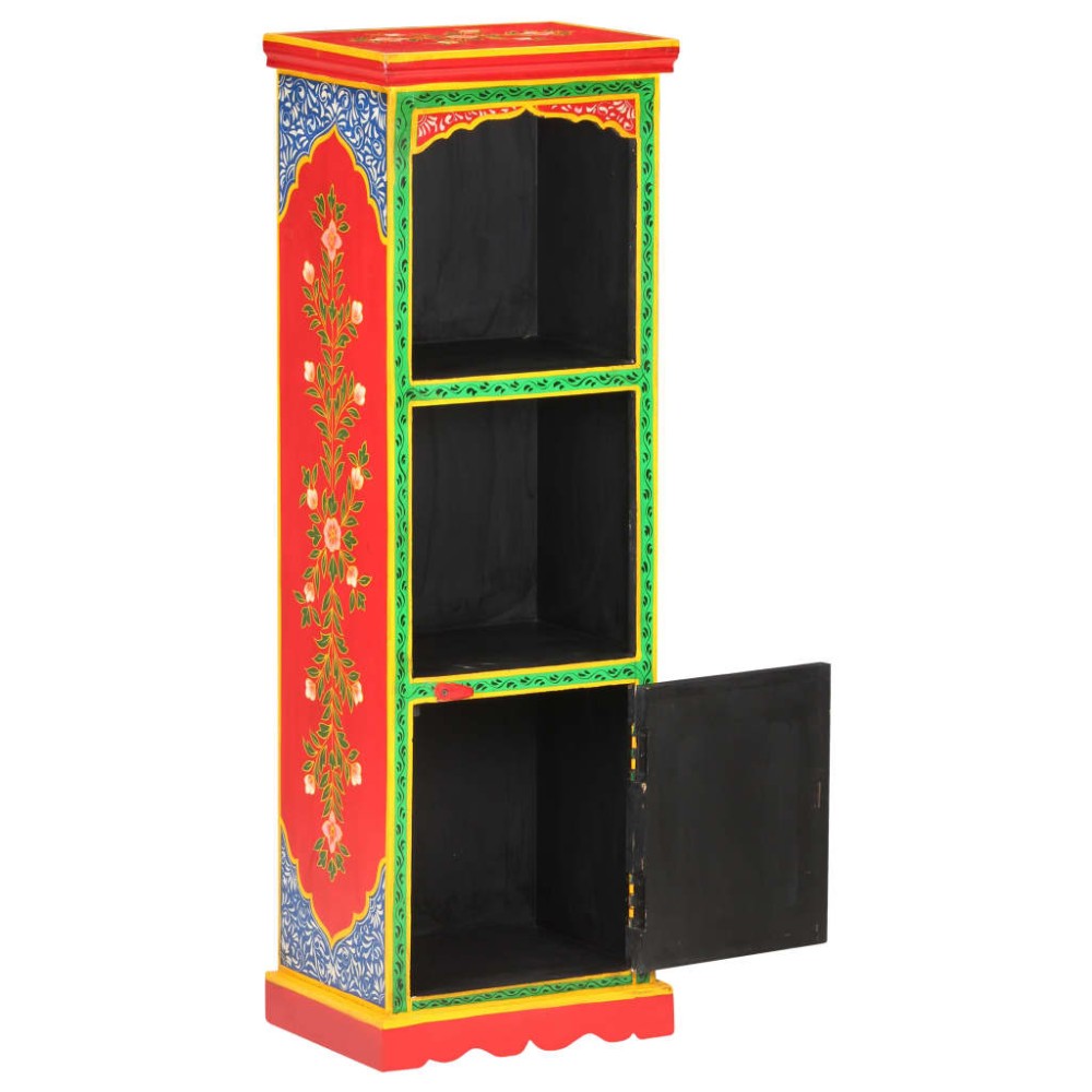 vidaXL Dulap înalt vopsit manual, 40x30x120 cm, lemn masiv de mango