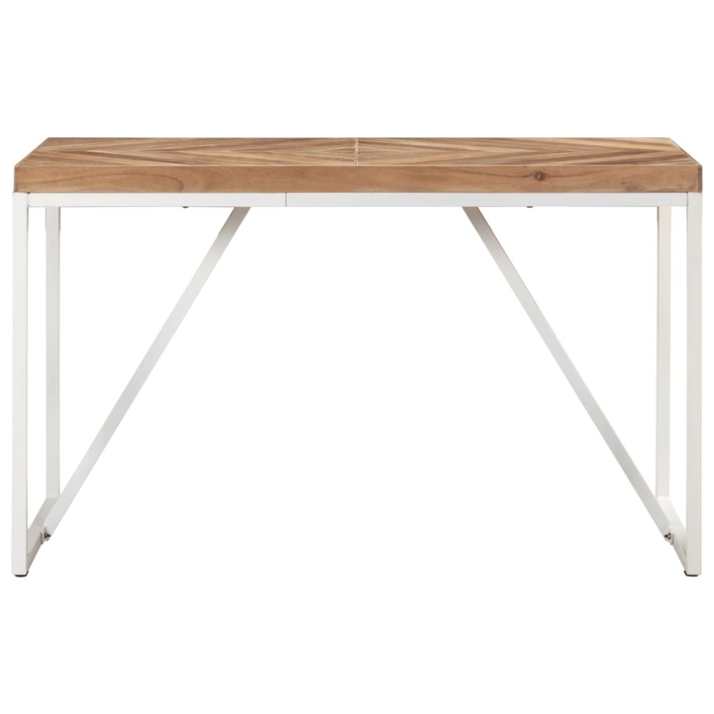 vidaXL Masă de bucătărie, 120x60x76cm, lemn masiv de acacia/mango