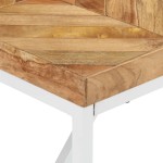 vidaXL Masă de bucătărie, 180x90x76 cm, lemn masiv acacia & mango vidaXL Masă de bucătărie, 180x90x76 cm, lemn masiv acacia & mango