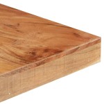 vidaXL Masă de bucătărie, 160x80x76 cm, lemn masiv de acacia vidaXL Masă de bucătărie, 160x80x76 cm, lemn masiv de acacia