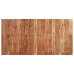 vidaXL Masă de bucătărie, 160x80x76 cm, lemn masiv de acacia vidaXL Masă de bucătărie, 160x80x76 cm, lemn masiv de acacia