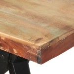 vidaXL Masă de bucătărie, 180x90x76 cm, lemn masiv reciclat vidaXL Masă de bucătărie, 180x90x76 cm, lemn masiv reciclat