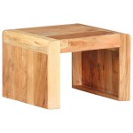 vidaXL Masă laterală, 43x40x30 cm, lemn masiv de acacia vidaXL Masă laterală, 43x40x30 cm, lemn masiv de acacia