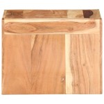 vidaXL Masă laterală, 43x40x30 cm, lemn masiv de acacia vidaXL Masă laterală, 43x40x30 cm, lemn masiv de acacia