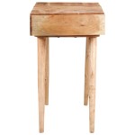 vidaXL Masă de toaletă cu oglindă, 112x45x76 cm, lemn masiv acacia vidaXL Masă de toaletă cu oglindă, 112x45x76 cm, lemn masiv acacia
