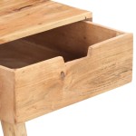 vidaXL Masă de toaletă cu oglindă, 112x45x76 cm, lemn masiv acacia vidaXL Masă de toaletă cu oglindă, 112x45x76 cm, lemn masiv acacia