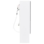 vidaXL Dulap de baie cu oglindă și LED-uri, alb, 80x15x60 cm, MDF vidaXL Dulap de baie cu oglindă și LED-uri, alb, 80x15x60 cm, MDF