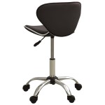 vidaXL Scaun pentru salon spa, maro, piele ecologică