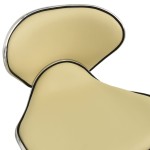 vidaXL Scaun pentru salon spa, crem, piele ecologică vidaXL Scaun pentru salon spa, crem, piele ecologică