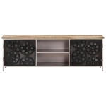 vidaXL Comodă TV, 120x30x40 cm, lemn de mango nefinisat