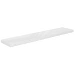 vidaXL Rafturi de perete, 2 buc., alb extralucios, 120x23,5x3,8 cm MDF vidaXL Rafturi de perete, 2 buc., alb extralucios, 120x23,5x3,8 cm MDF