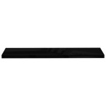 vidaXL Raft perete suspendat, negru extralucios, 120x23,5x3,8 cm, MDF vidaXL Raft perete suspendat, negru extralucios, 120x23,5x3,8 cm, MDF