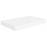 vidaXL Rafturi de perete suspendate, 2 buc., alb, 40x23x3,8 cm, MDF