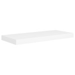 vidaXL Rafturi de perete suspendate, 2 buc., alb, 60x23,5x3,8 cm, MDF