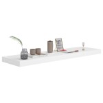 vidaXL Rafturi de perete suspendate, 2 buc., alb, 90x23,5x3,8 cm, MDF vidaXL Rafturi de perete suspendate, 2 buc., alb, 90x23,5x3,8 cm, MDF