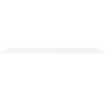 vidaXL Rafturi de perete suspendate, 2 buc., alb, 120x23,5x3,8 cm, MDF vidaXL Rafturi de perete suspendate, 2 buc., alb, 120x23,5x3,8 cm, MDF