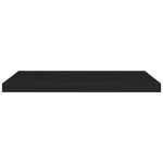 vidaXL Rafturi de perete, 4 buc., negru, 80 x 23,5 x 3,8 cm, MDF vidaXL Rafturi de perete, 4 buc., negru, 80 x 23,5 x 3,8 cm, MDF