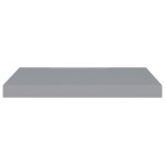 vidaXL Rafturi de perete, 4 buc., gri, 60 x 23,5 x 3,8 cm, MDF