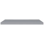 vidaXL Raft de perete suspendat, gri, 90x23,5x3,8 cm, MDF