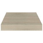 vidaXL Raft de perete suspendat, stejar, 23x23,5x3,8 cm, MDF