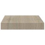 vidaXL Rafturi perete suspendate, 2 buc., stejar, 23x23,5x3,8 cm, MDF