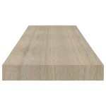 vidaXL Rafturi de perete suspendate 4 buc., stejar, 80x23,5x3,8 cm MDF vidaXL Rafturi de perete suspendate 4 buc., stejar, 80x23,5x3,8 cm MDF