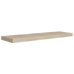 vidaXL Rafturi de perete suspendate 2 buc., stejar, 90x23,5x3,8 cm MDF vidaXL Rafturi de perete suspendate 2 buc., stejar, 90x23,5x3,8 cm MDF