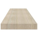 vidaXL Rafturi de perete suspendate 2 buc., stejar, 90x23,5x3,8 cm MDF vidaXL Rafturi de perete suspendate 2 buc., stejar, 90x23,5x3,8 cm MDF