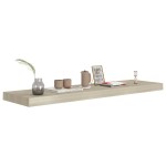 vidaXL Rafturi de perete suspendate 2 buc., stejar, 90x23,5x3,8 cm MDF vidaXL Rafturi de perete suspendate 2 buc., stejar, 90x23,5x3,8 cm MDF