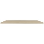 vidaXL Raft de perete suspendat, stejar, 120x23,5x3,8 cm, MDF