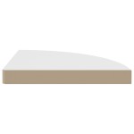 vidaXL Raft colțar de perete, alb, 35 x 35 x 3,8 cm, MDF vidaXL Raft colțar de perete, alb, 35 x 35 x 3,8 cm, MDF