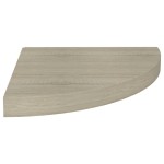 vidaXL Rafturi colț de perete, 2 buc., stejar, 35x35x3,8 cm, MDF vidaXL Rafturi colț de perete, 2 buc., stejar, 35x35x3,8 cm, MDF
