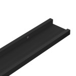 vidaXL Rafturi rame foto cu bordură, 2 buc., negru, 40 x 9 x 3 cm, MDF vidaXL Rafturi rame foto cu bordură, 2 buc., negru, 40 x 9 x 3 cm, MDF