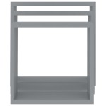 vidaXL Rafturi cub de perete, 3 buc., gri, MDF vidaXL Rafturi cub de perete, 3 buc., gri, MDF