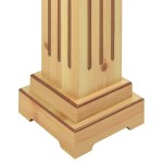 vidaXL Suport plante clasic în formă stâlp pătrat lemn 17x17x66 cm MDF vidaXL Suport plante clasic în formă stâlp pătrat lemn 17x17x66 cm MDF