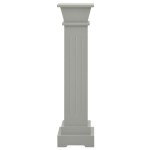 vidaXL Suport de plante clasic formă stâlp pătrat gri 17x17x66 cm MDF vidaXL Suport de plante clasic formă stâlp pătrat gri 17x17x66 cm MDF