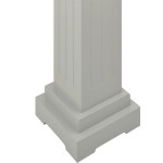 vidaXL Suport de plante clasic formă stâlp pătrat gri 17x17x66 cm MDF vidaXL Suport de plante clasic formă stâlp pătrat gri 17x17x66 cm MDF