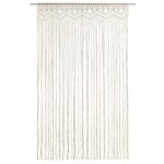 vidaXL Perdea macrame, 140 x 240 cm, bumbac vidaXL Perdea macrame, 140 x 240 cm, bumbac
