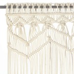 vidaXL Perdea macrame, 140 x 240 cm, bumbac vidaXL Perdea macrame, 140 x 240 cm, bumbac