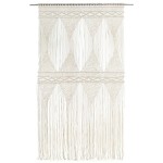 vidaXL Perdea macrame, 140 x 240 cm, bumbac vidaXL Perdea macrame, 140 x 240 cm, bumbac