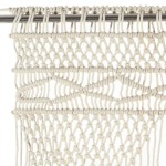 vidaXL Perdea macrame, 140 x 240 cm, bumbac vidaXL Perdea macrame, 140 x 240 cm, bumbac
