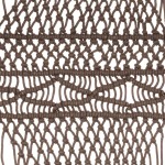 vidaXL Perdea macrame, gri taupe,140 x 240 cm, bumbac vidaXL Perdea macrame, gri taupe,140 x 240 cm, bumbac