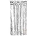 vidaXL Perdea macrame, antracit, 140 x 240 cm, bumbac vidaXL Perdea macrame, antracit, 140 x 240 cm, bumbac