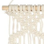 vidaXL Cuier de perete Macrame, 40x80, bumbac vidaXL Cuier de perete Macrame, 40x80, bumbac