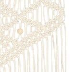 vidaXL Cuier de perete Macrame, 40x80, bumbac vidaXL Cuier de perete Macrame, 40x80, bumbac