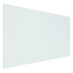 vidaXL Placă de sticlă pentru șemineu, dreptunghiulară, 100x60 cm