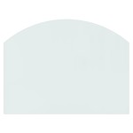 vidaXL Placă de sticlă pentru șemineu, 80x60 cm