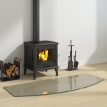 vidaXL Placă de sticlă pentru șemineu, 120x50 cm vidaXL Placă de sticlă pentru șemineu, 120x50 cm
